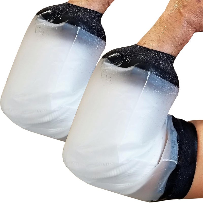 FIGHTECH PICC Line Shower Cover | Available in 3 Sizes | Reusable IV & PICC Line Sleeve | Waterproof Cast Cover for Elbow | picc Line Covers for Upper Arm (2 Pack, Weight: 120-150 pounds) - Image 1